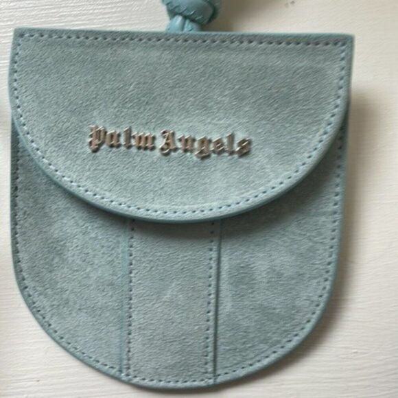 Palm Angles small suede cross body bag turquoise - Picture 4 of 9